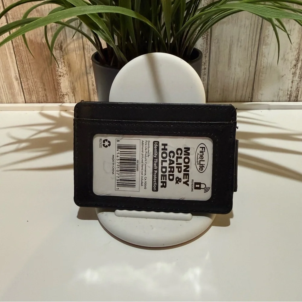 Fine Life Products RFD Protection Money Clip & Card Holder